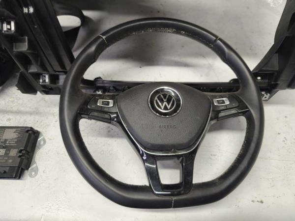 AIRBAG VW POLO AW/2G 2017+ (AIRBAG TABLEAU DE BORD + VOLANT+BOITIER+CEINTURES) - Vue 2